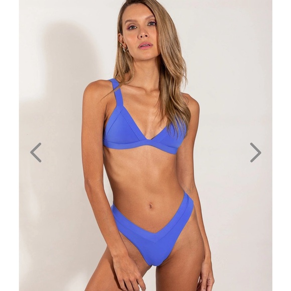 OneOne Swim Dark Green Bikini - Size S - Picture 5 of 6